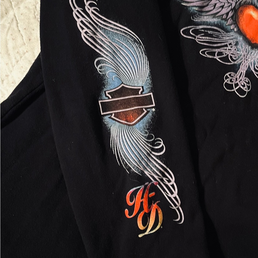 Harley-Davidson Long Sleeve Top sz 2X - Picture 6 of 7